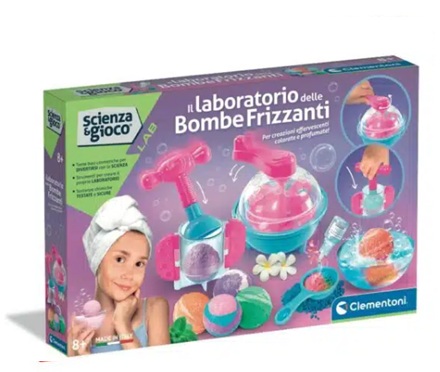 Clementoni Il Laboratorio delle Bombe Frizzanti - Gioco Scientifico per Bambini 8+